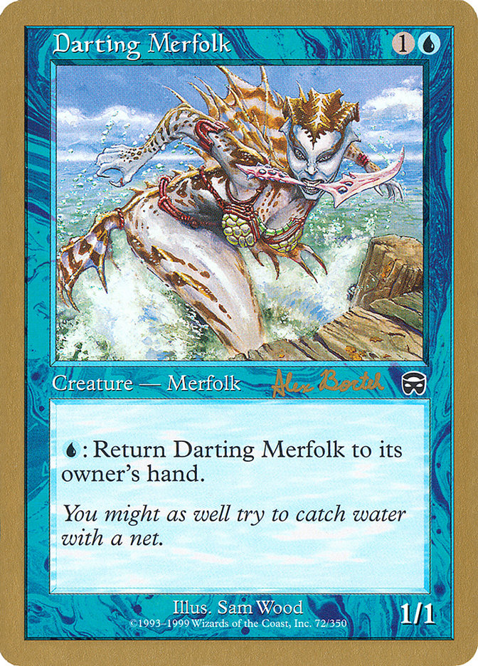 Darting Merfolk (Alex Borteh) [World Championship Decks 2001] | L.A. Mood Comics and Games