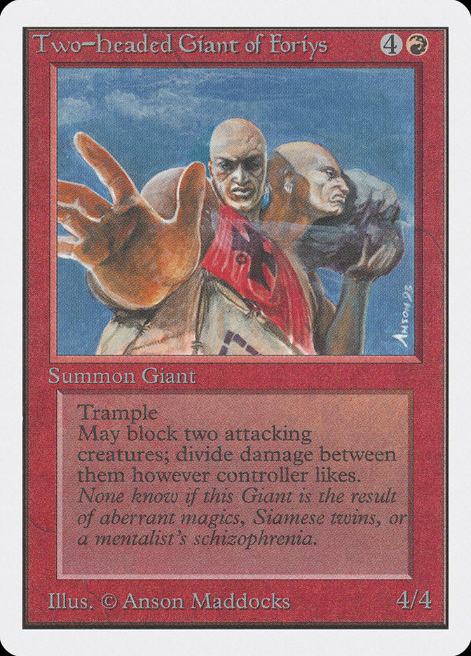 Two-Headed Giant of Foriys [Unlimited Edition] | L.A. Mood Comics and Games