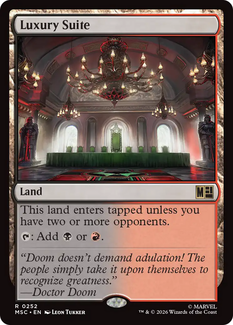 Luxury Suite (Surge Foil) [Marvel Super Heroes Commander] | L.A. Mood Comics and Games