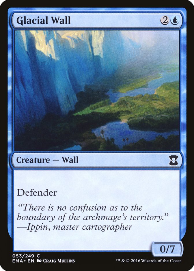 Glacial Wall [Eternal Masters] | L.A. Mood Comics and Games