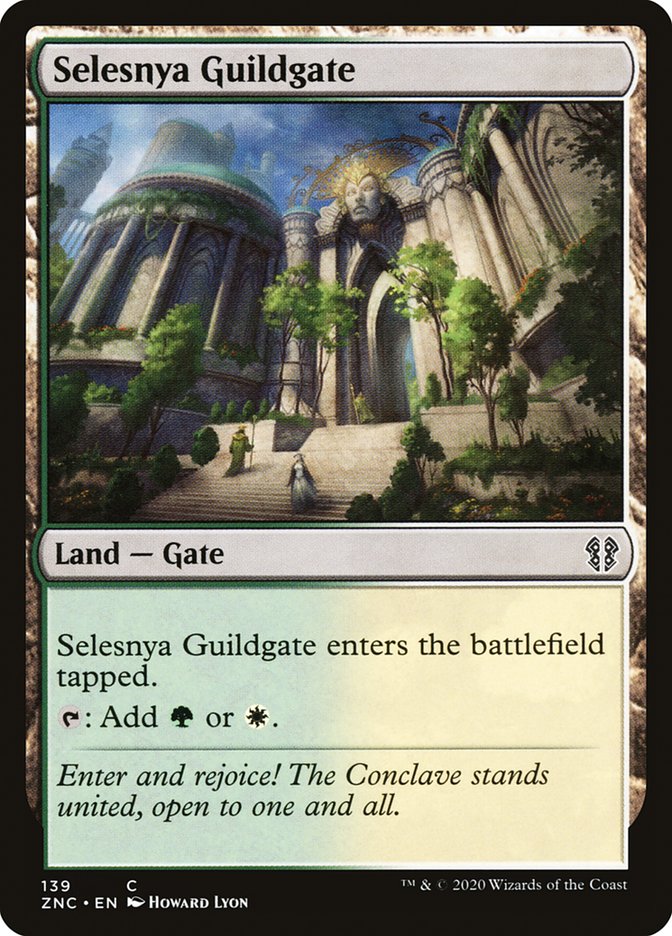 Selesnya Guildgate [Zendikar Rising Commander] | L.A. Mood Comics and Games