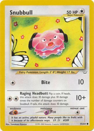 Snubbull (55/64) [Neo Revelation Unlimited] | L.A. Mood Comics and Games