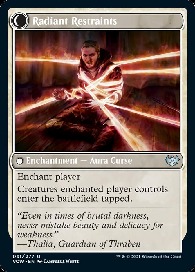 Radiant Grace // Radiant Restraints [Innistrad: Crimson Vow] | L.A. Mood Comics and Games
