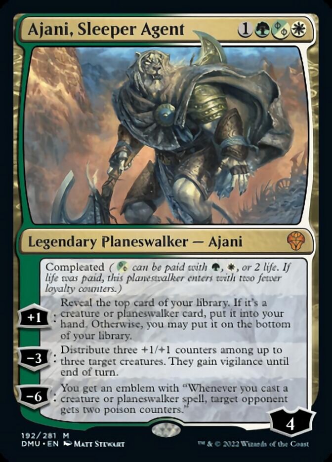 Ajani, Sleeper Agent [Dominaria United] | L.A. Mood Comics and Games