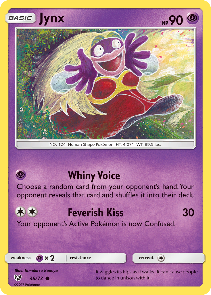 Jynx (38/73) [Sun & Moon: Shining Legends] | L.A. Mood Comics and Games