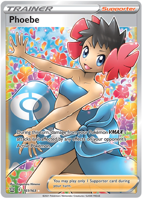 Phoebe (161/163) [Sword & Shield: Battle Styles] | L.A. Mood Comics and Games