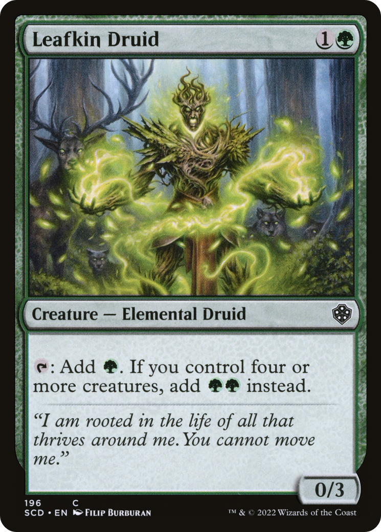 Leafkin Druid [Starter Commander Decks] | L.A. Mood Comics and Games