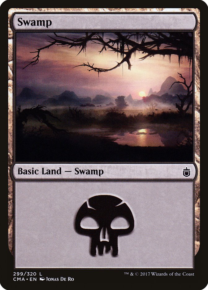 Swamp (299) [Commander Anthology] | L.A. Mood Comics and Games