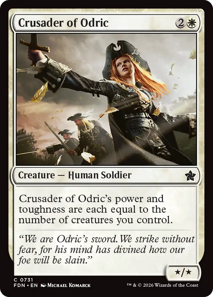 Crusader of Odric (0731) [Foundations] | L.A. Mood Comics and Games