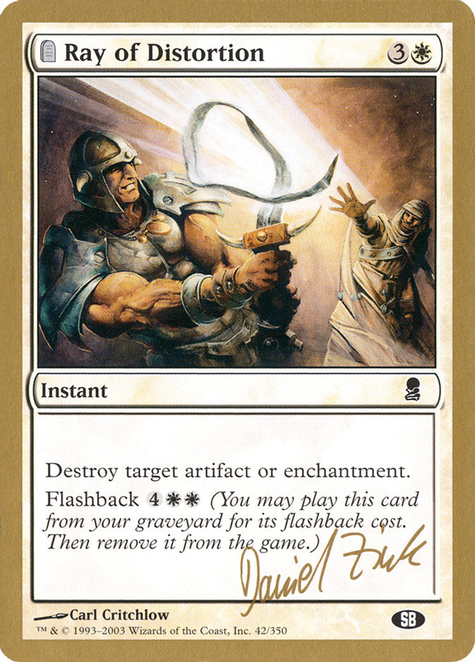 Ray of Distortion (Daniel Zink) (SB) [World Championship Decks 2003] | L.A. Mood Comics and Games