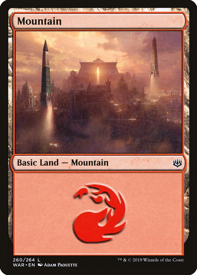 Mountain (260) [War of the Spark] | L.A. Mood Comics and Games