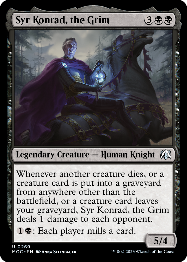 Syr Konrad, the Grim [March of the Machine Commander] | L.A. Mood Comics and Games
