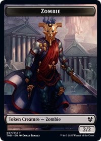 Zombie // Satyr Double-Sided Token [Theros Beyond Death Tokens] | L.A. Mood Comics and Games