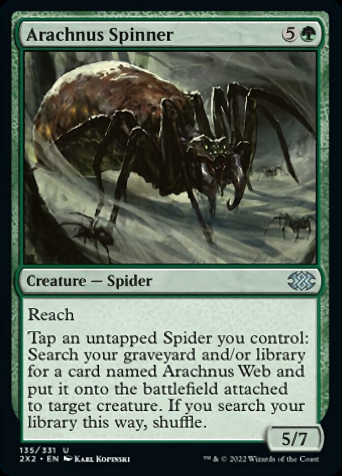Arachnus Spinner [Double Masters 2022] | L.A. Mood Comics and Games