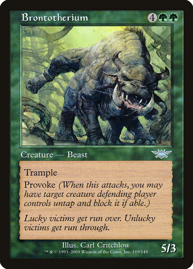 Brontotherium [Legions] | L.A. Mood Comics and Games