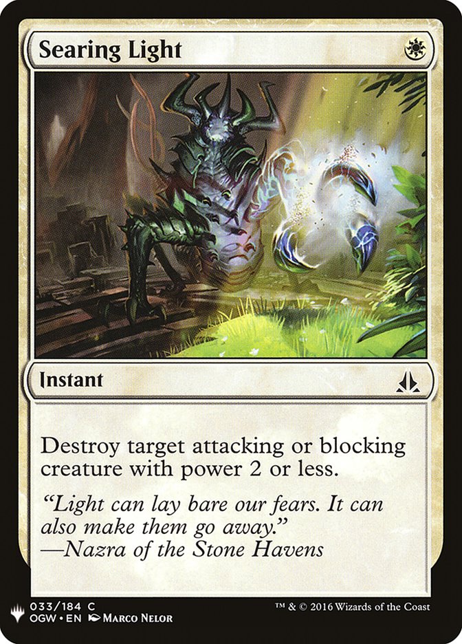 Searing Light [Mystery Booster] | L.A. Mood Comics and Games
