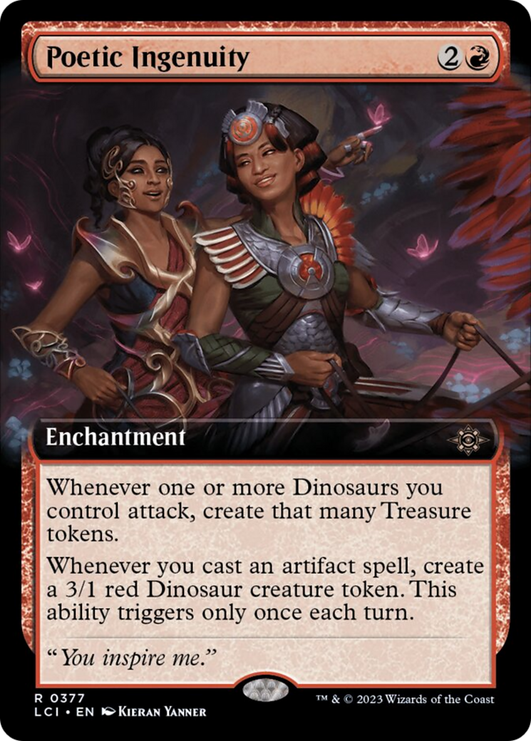 Poetic Ingenuity (Extended Art) [The Lost Caverns of Ixalan] | L.A. Mood Comics and Games