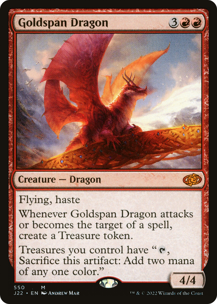Goldspan Dragon [Jumpstart 2022] | L.A. Mood Comics and Games