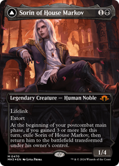 Sorin of House Markov // Sorin, Ravenous Neonate (Borderless) (Textured Foil) [Modern Horizons 3] | L.A. Mood Comics and Games