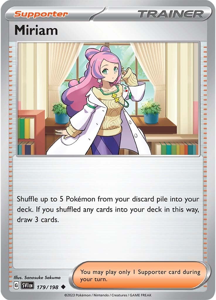 Miriam (179/198) [Scarlet & Violet: Base Set] | L.A. Mood Comics and Games