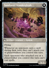 Unstable Glyphbridge // Sandswirl Wanderglyph [The Lost Caverns of Ixalan Prerelease Cards] | L.A. Mood Comics and Games