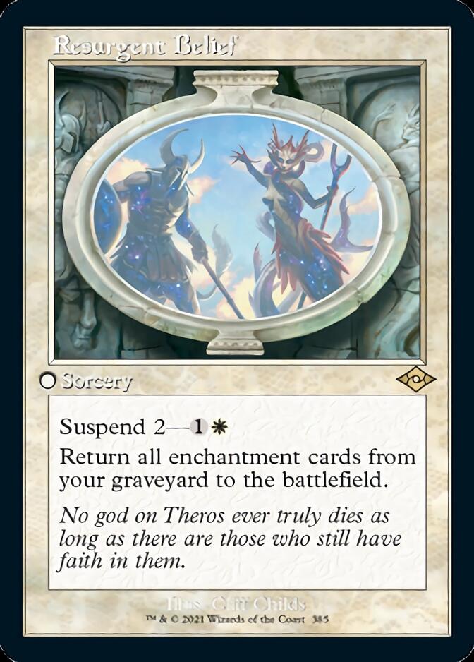 Resurgent Belief (Retro Foil Etched) [Modern Horizons 2] | L.A. Mood Comics and Games