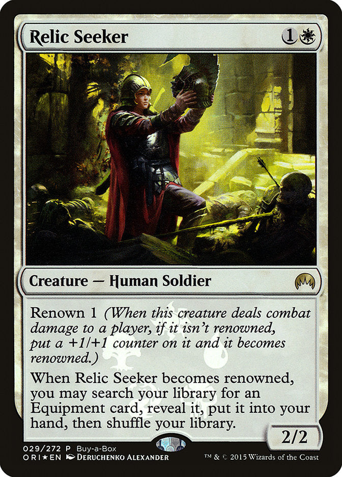 Relic Seeker (Buy-A-Box) [Magic Origins Promos] | L.A. Mood Comics and Games