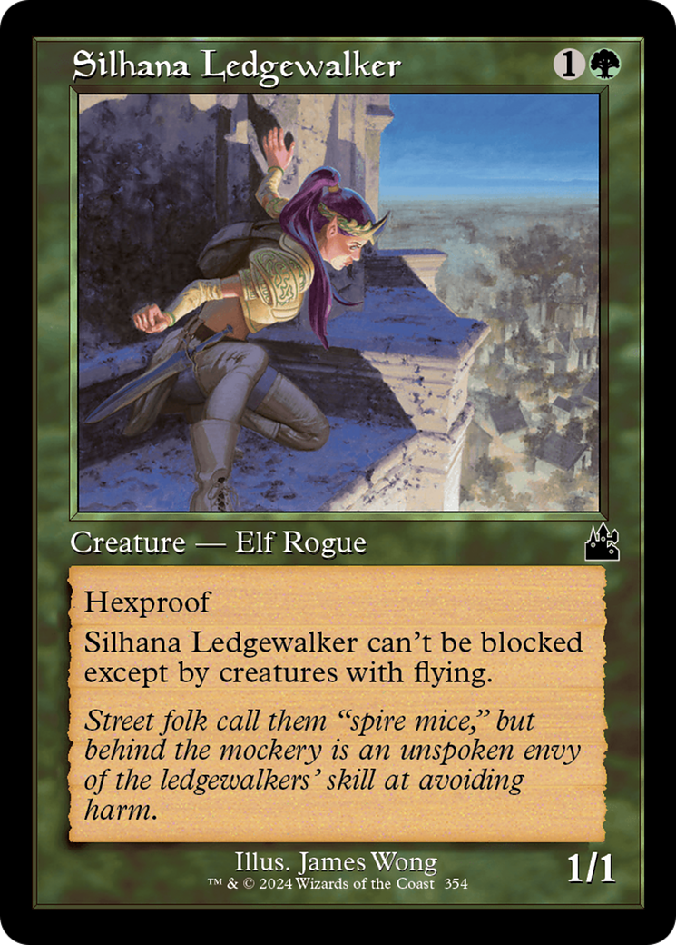 Silhana Ledgewalker (Retro Frame) [Ravnica Remastered] | L.A. Mood Comics and Games