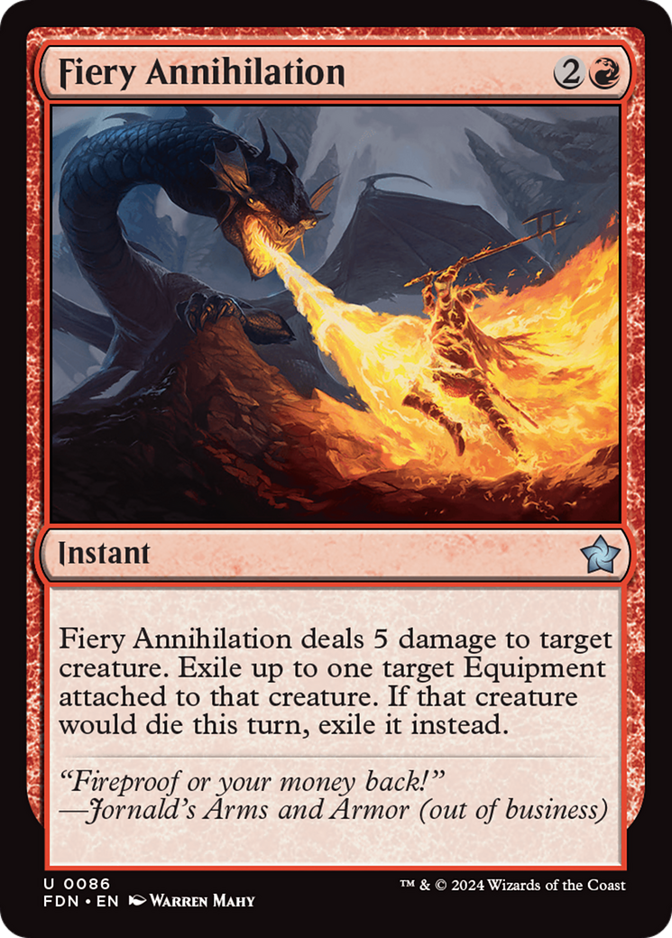 Fiery Annihilation [Foundations] | L.A. Mood Comics and Games