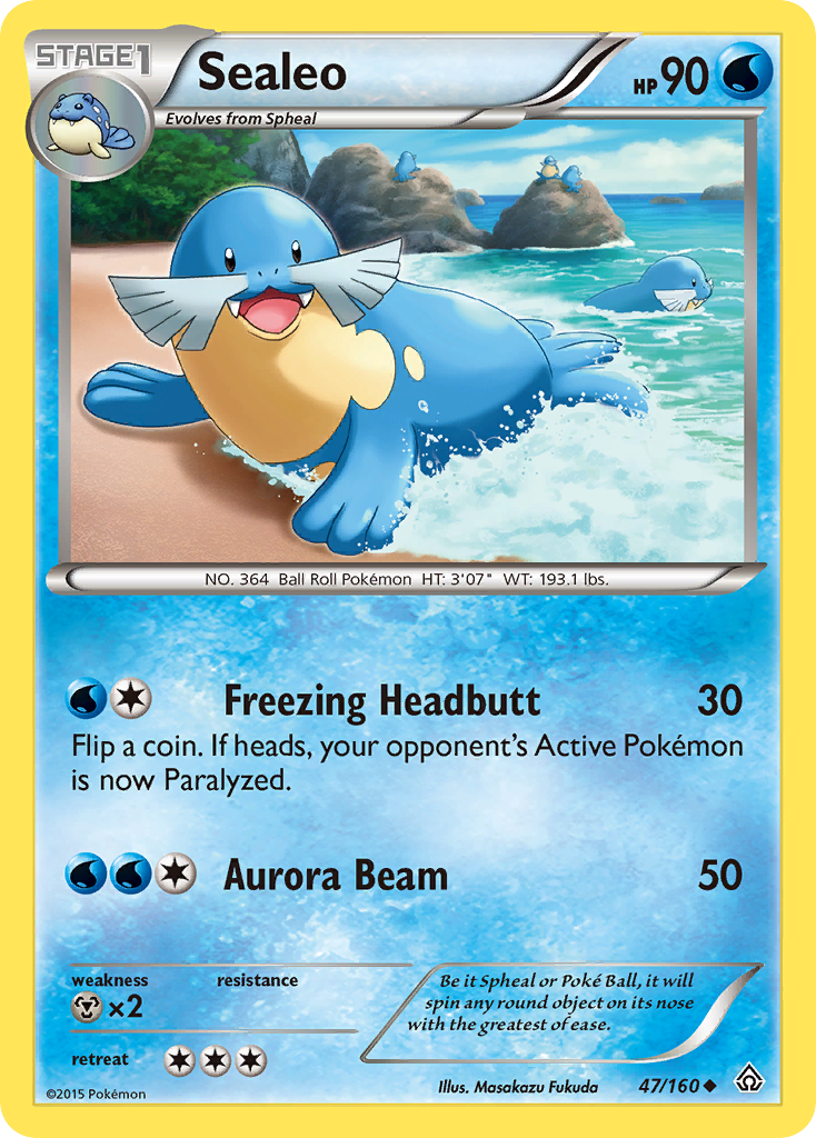 Sealeo (47/160) [XY: Primal Clash] | L.A. Mood Comics and Games