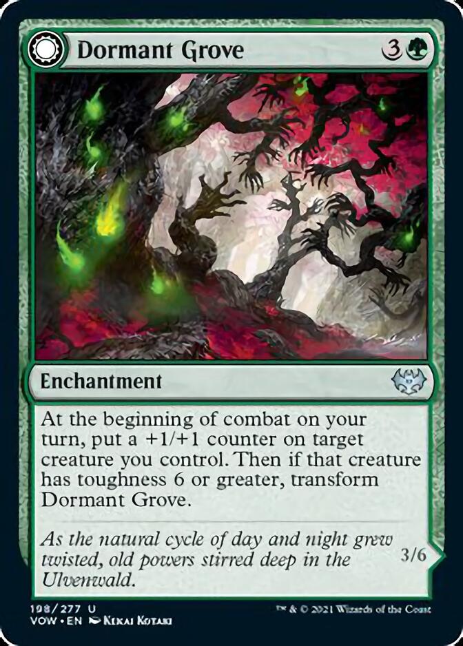 Dormant Grove // Gnarled Grovestrider [Innistrad: Crimson Vow] | L.A. Mood Comics and Games