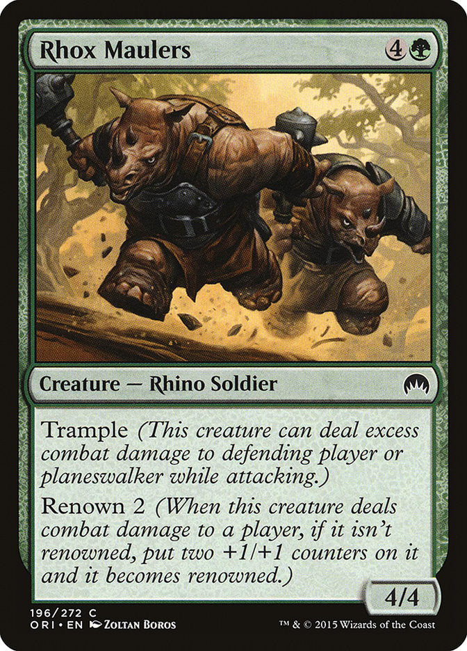 Rhox Maulers [Magic Origins] | L.A. Mood Comics and Games