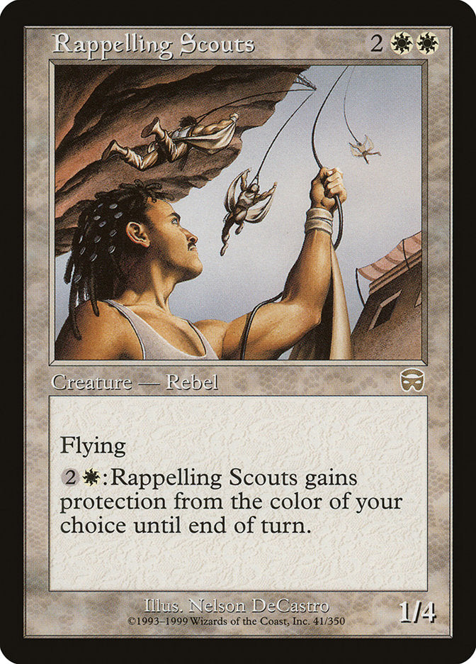 Rappelling Scouts [Mercadian Masques] | L.A. Mood Comics and Games