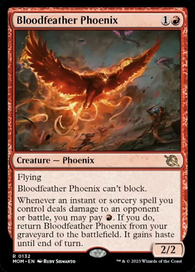 Bloodfeather Phoenix [March of the Machine] | L.A. Mood Comics and Games