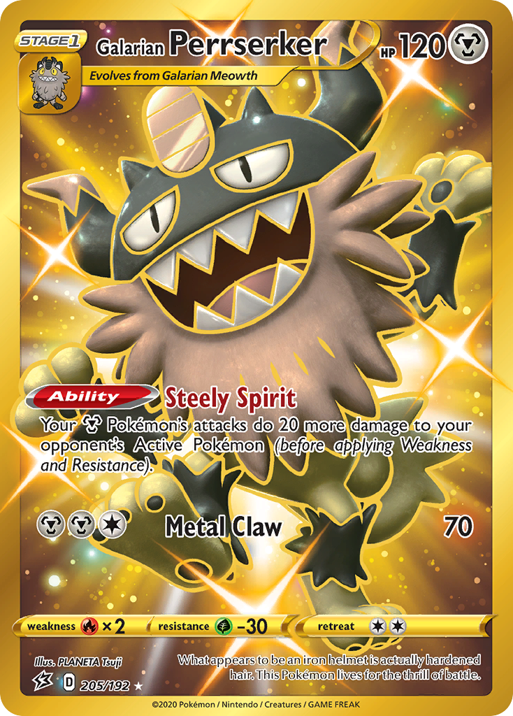 Galarian Perrserker (205/192) [Sword & Shield: Rebel Clash] | L.A. Mood Comics and Games