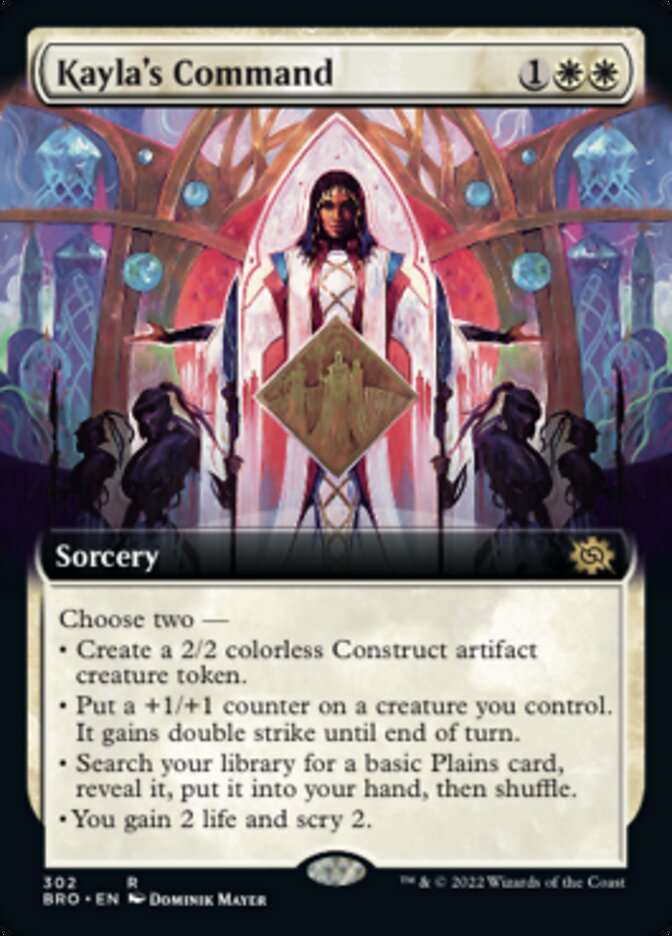 Kayla's Command (Extended Art) [The Brothers' War] | L.A. Mood Comics and Games