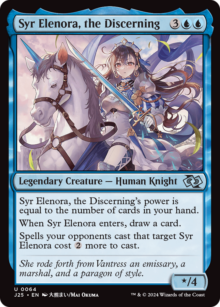 Syr Elenora, the Discerning (Anime) [Foundations Jumpstart] | L.A. Mood Comics and Games