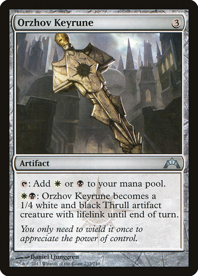 Orzhov Keyrune [Gatecrash] | L.A. Mood Comics and Games
