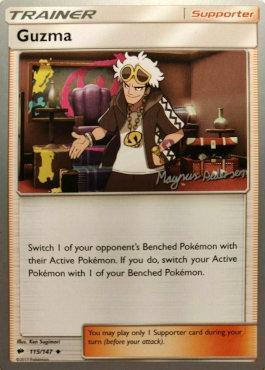 Guzma (115/147) (Garbanette - Magnus Pedersen) [World Championships 2018] | L.A. Mood Comics and Games