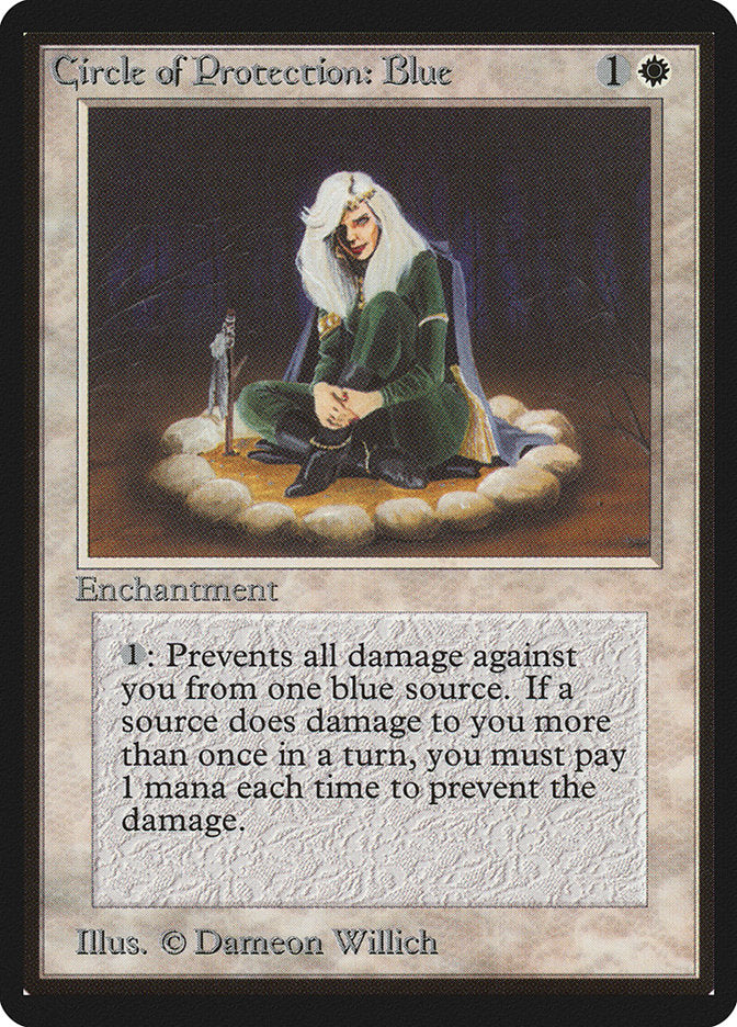 Circle of Protection: Blue [Beta Edition] | L.A. Mood Comics and Games