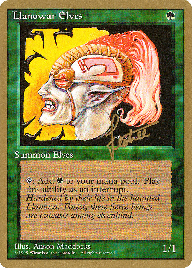 Llanowar Elves (Bertrand Lestree) [Pro Tour Collector Set] | L.A. Mood Comics and Games