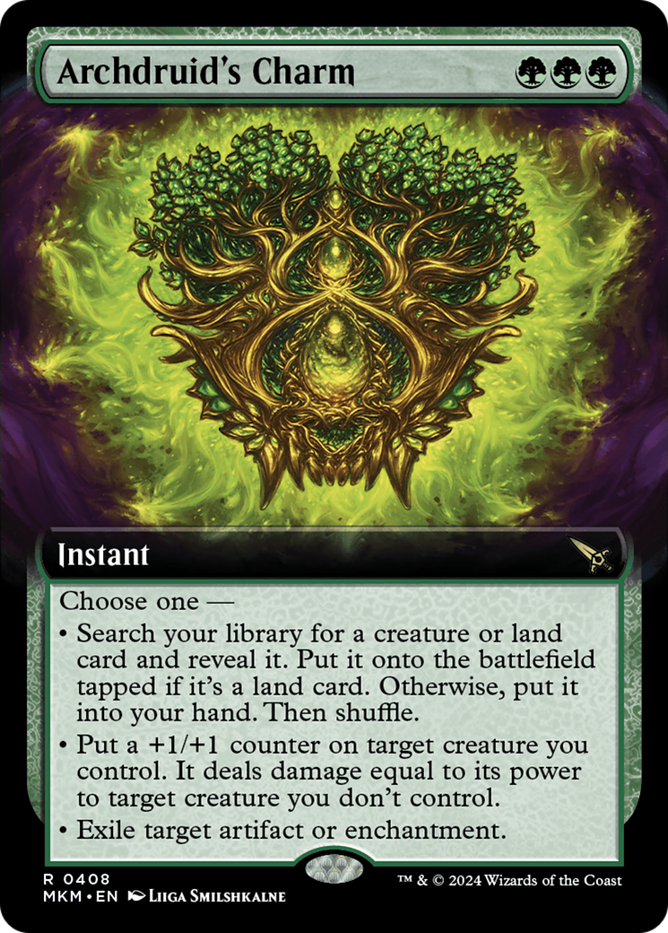 Archdruid's Charm (Extended Art) [Murders at Karlov Manor] | L.A. Mood Comics and Games