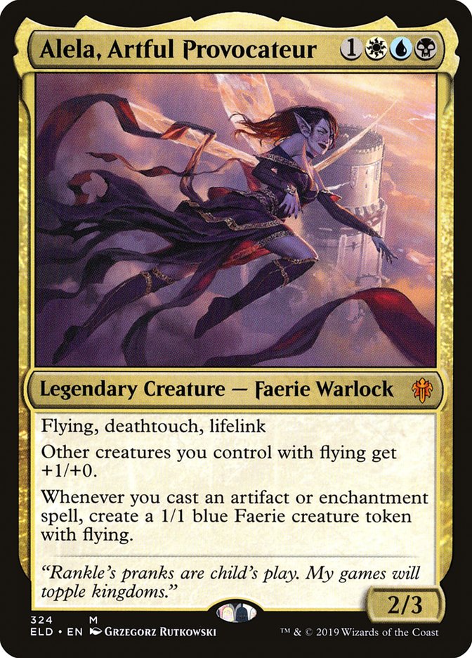 Alela, Artful Provocateur [Throne of Eldraine] | L.A. Mood Comics and Games