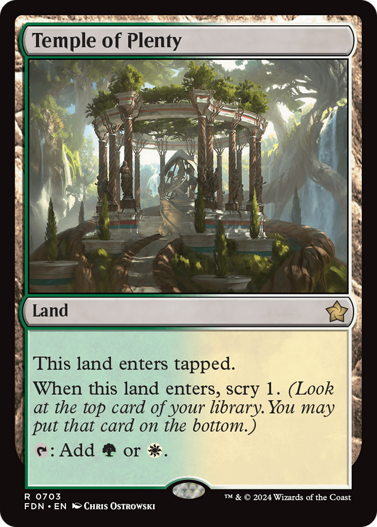 Temple of Plenty [Foundations] | L.A. Mood Comics and Games