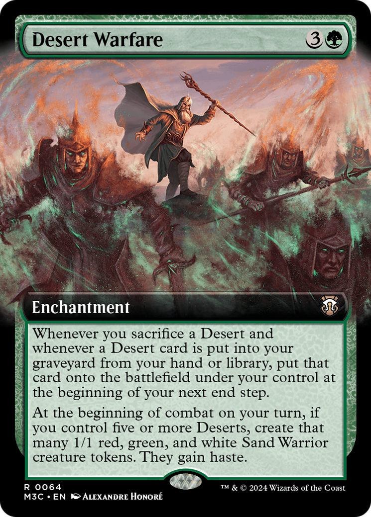 Desert Warfare (Extended Art) [Modern Horizons 3 Commander] | L.A. Mood Comics and Games