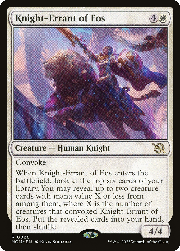Knight-Errant of Eos [March of the Machine] | L.A. Mood Comics and Games