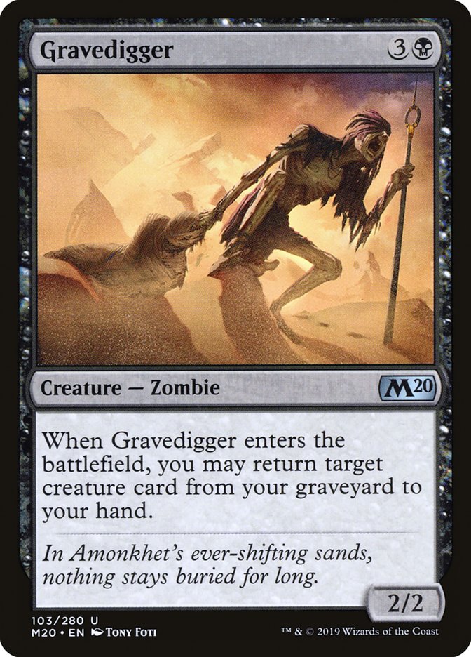Gravedigger [Core Set 2020] | L.A. Mood Comics and Games