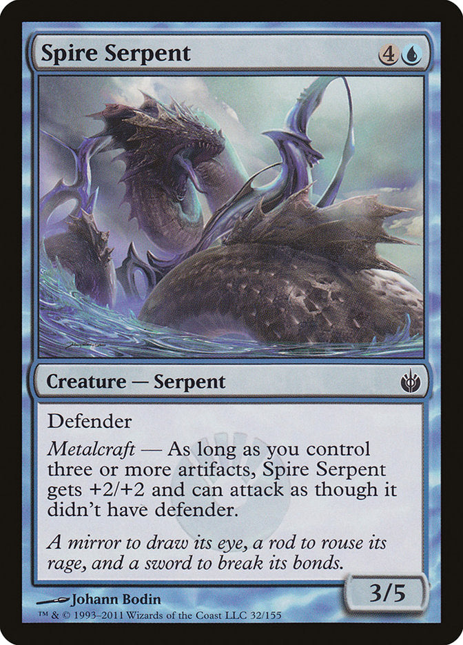 Spire Serpent [Mirrodin Besieged] | L.A. Mood Comics and Games