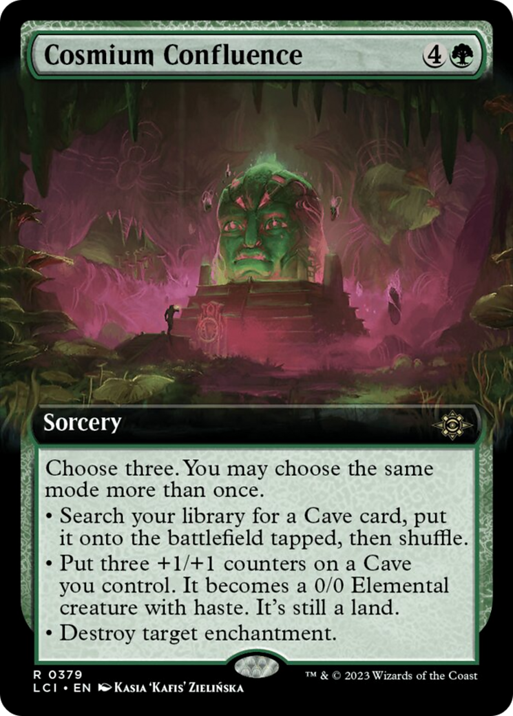Cosmium Confluence (Extended Art) [The Lost Caverns of Ixalan] | L.A. Mood Comics and Games