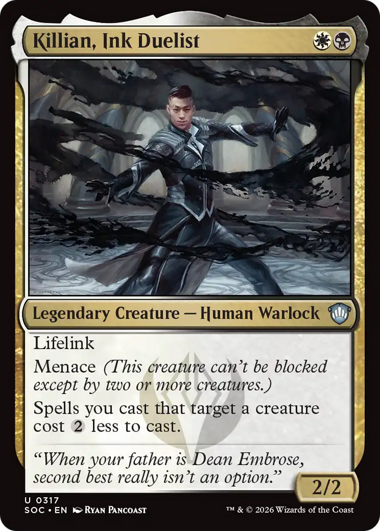 Killian, Ink Duelist [Secrets of Strixhaven Commander] | L.A. Mood Comics and Games